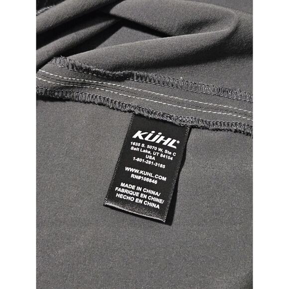 Kuhl Renegade Tufflex Shirt Mens XL Gray Short Sleeve Stretch Performance - Picture 5 of 6